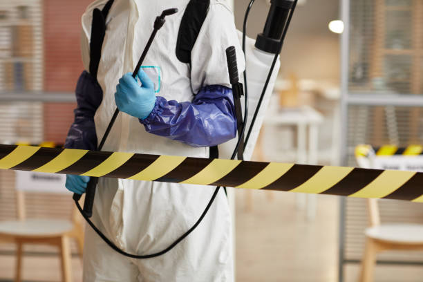 Professional Biohazard Cleanup technician working in Flowery Branch, GA